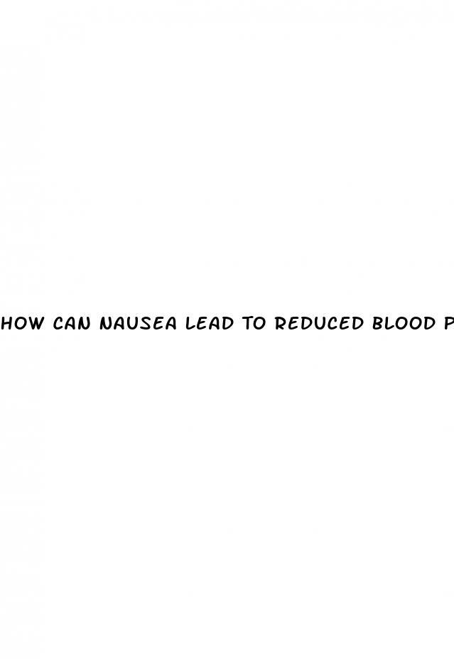 how-can-nausea-lead-to-reduced-blood-pressure-icount